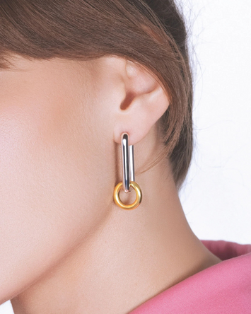 Créoles Keaton Bicolore