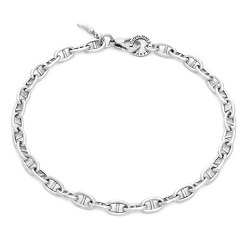 Editor 64 - Collier chaine marine en argent 925. Ref: 12010 - longueur 46cm - fermeture mousqueton et anneau brisé
Giovanni Raspini propose des bijoux inspirés de la nature et du thème animalier qui lui est si précieux.
Chaque bijou est fait main en Italie au cœur de la Toscane.