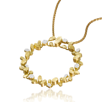 Pendentif BE Or & Diamants