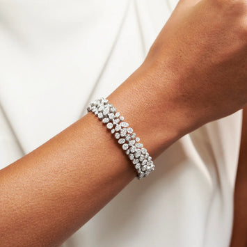 Bracelet BE Blanc - M