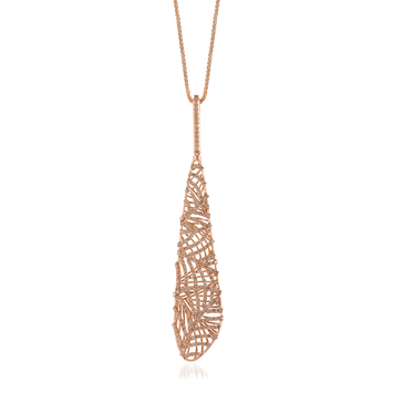 Collier Pendant Tribe Rose