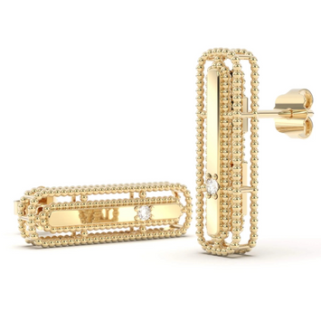 Boucles d'oreilles Barrette Velluto - M