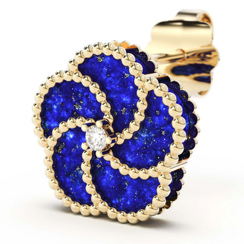 Boucles d'oreilles Lapis Bloomy - S