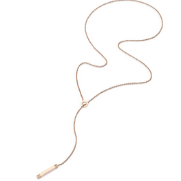 Lariat en or et diamants Linea joaillerie