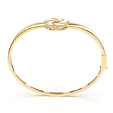 Bangle Or et Diamant Bloomy - M