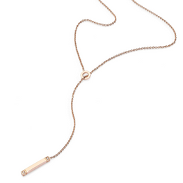 Lariat en or et diamants Linea joaillerie