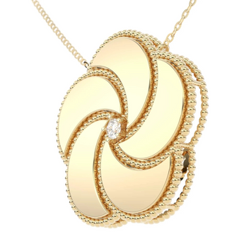 Collier Diamant Bloomy 1 - L