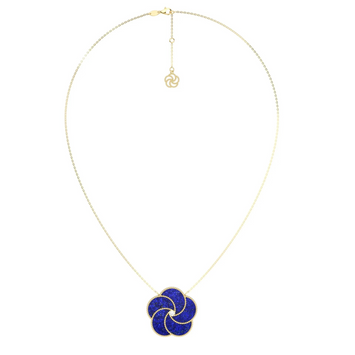 Collier Lapis Bloomy 1 - L