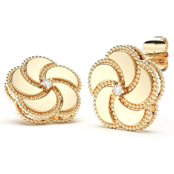 Editor 64 - Boucle d'oreilles en or jaune/rose/blanc 18 carats finition polie avec diamant - Taille de l’élément : 17mm

Inspiré par les formes naturelles, ce bijou est composé de petits éléments ovales finement gravés selon une technique florentine ancienne.

Fabriqué entièrement à la main à Vicenza, capitale de l’orfèvrerie italienne, ce collier reflète l’engagement de La Prima Gioielli pour l’excellence et la tradition. Fondée par la famille Arfa, la marque célèbre le savoir-faire italien et les moments