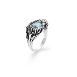Editor 64 - Bague Eden Tortue en argent 925 et quartz bleu. Pierre ovale 1,4 cm. Ref: 12075.

Giovanni Raspini propose des bijoux inspirés de la nature et du thème animalier qui lui est si précieux.
Chaque bijoux est fait main en Italie au coeur de la Toscane.
