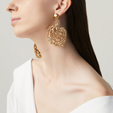 Boucles d'oreilles doré