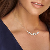 Collier BE Or blanc - S