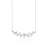 Collier BE Or blanc - S