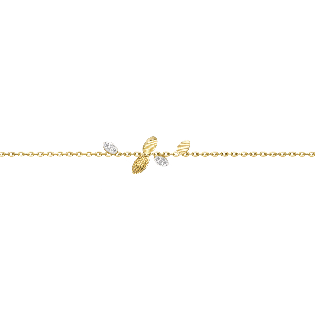 Bracelet fin BE - Or jaune