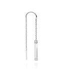 Boucle d'oreille unitaire or et diamants Linea joaillerie