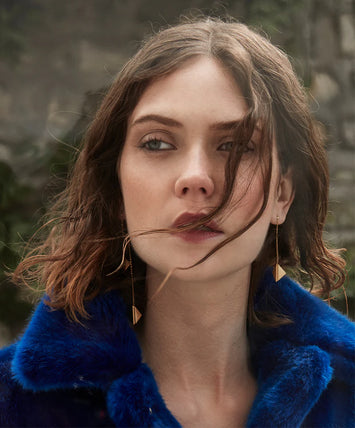 Boucles d'oreilles ORIGAMI