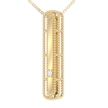 Collier Barrette Velluto - L