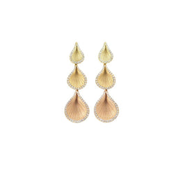 Boucles d'oreilles Goccia Tricolore