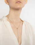 Lariat en or et diamants Linea joaillerie