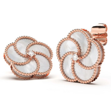 Boucles d'oreilles Nacre Bloomy - M