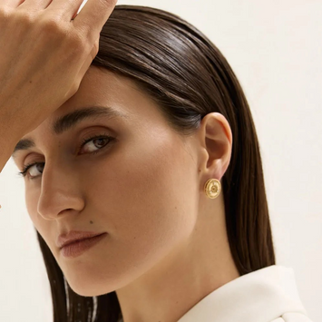 Boucles d'oreilles Round Velluto - S