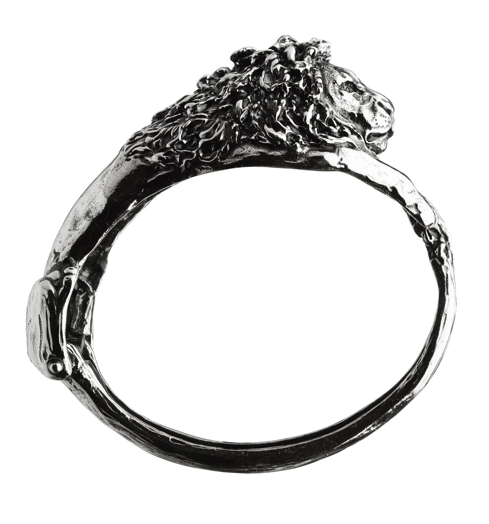 Bracelet Lion PM en argent 925. Giovanni Raspini propose des bijoux inspirés de la nature et du thème animalier qui lui est si précieux. Chaque bijou est fait main en Italie au cœur de la Toscane.