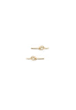 Boucles d'oreilles en or 9 carats Gamme Blanche