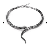 Giovanni Raspini - 11254 - collier serpent -longueur 45cm - fermoir ajustable - made in italy - collier en argent - 580€