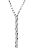 Collier sautoir chaine gourmette Charles. Argent 925  Sautoir maillon gourmette en argent massif 925e   100% Argent 925/1000   Confectionné à Paris dans l'atelier d'Adeline Cacheux.