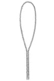 Collier sautoir chaine gourmette Charles. Argent 925  Sautoir maillon gourmette en argent massif 925e   100% Argent 925/1000   Confectionné à Paris dans l'atelier d'Adeline Cacheux.