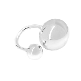 Bague Boule XL argent Adeline Cacheux