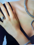 Giovanni Raspini - collection snake- bracelet argent - bague argent - collier  argent